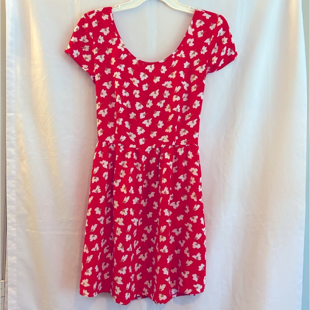 Keds size small red dress